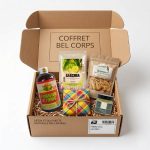 Coffret Bel corps - Detox & Silhouette, dans une boite d'envoi carto- fond blanc kairosea