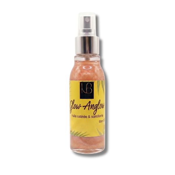 Huile satinée Glow Anglow - Naturellement Belle